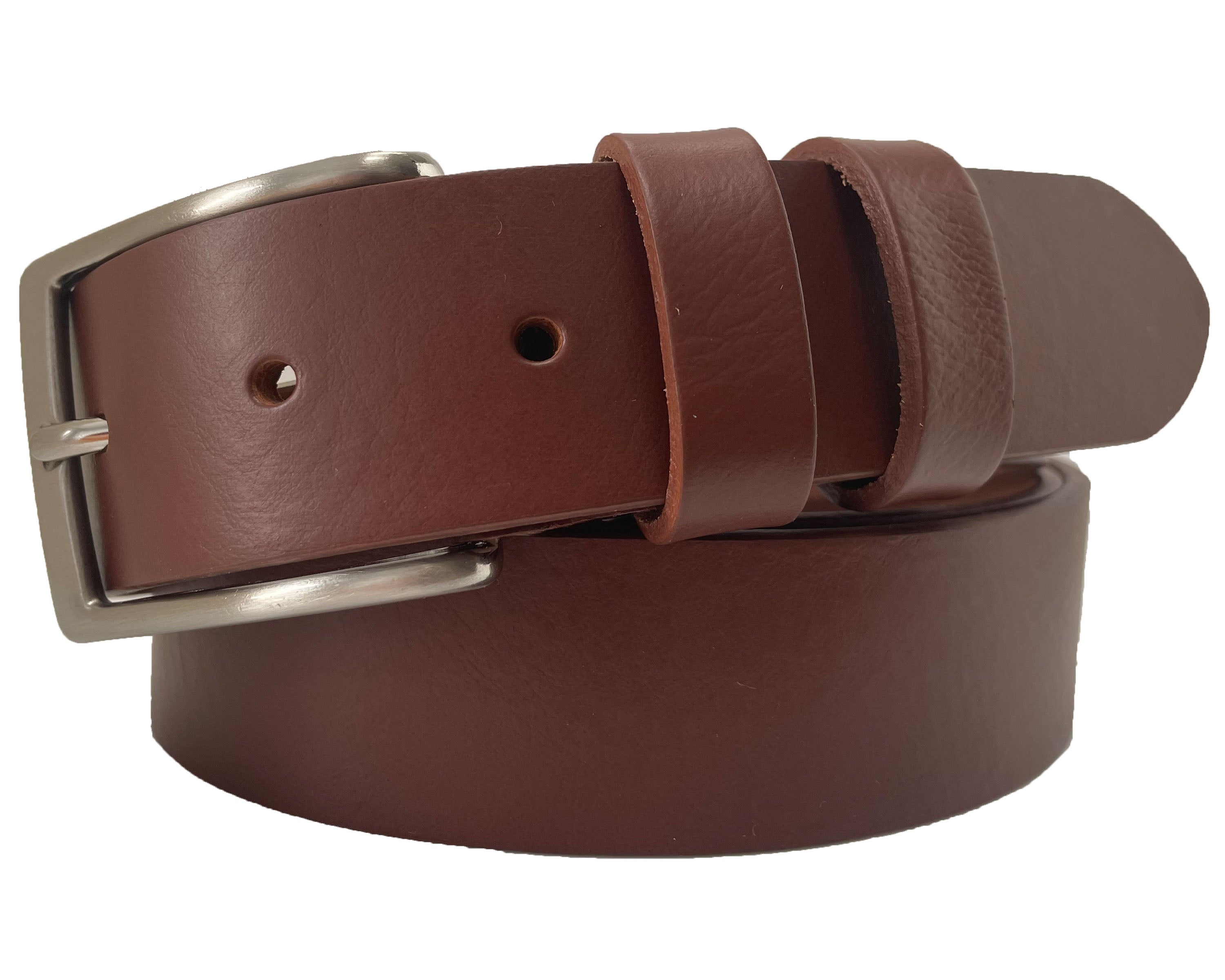 COGNAC TAN 35MM CLASSIC HIDE LEATHER BELT