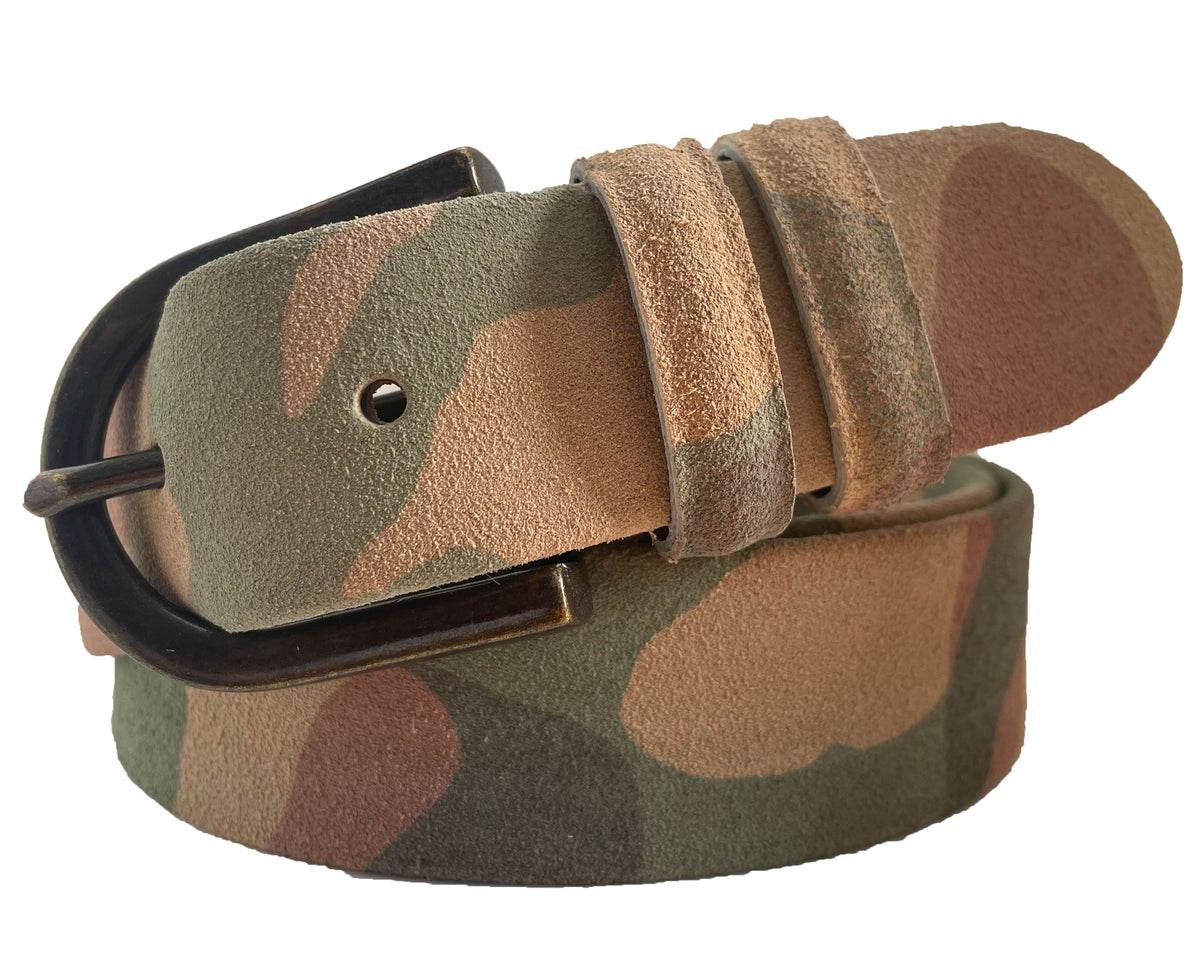 35mm Italian Suede Belt