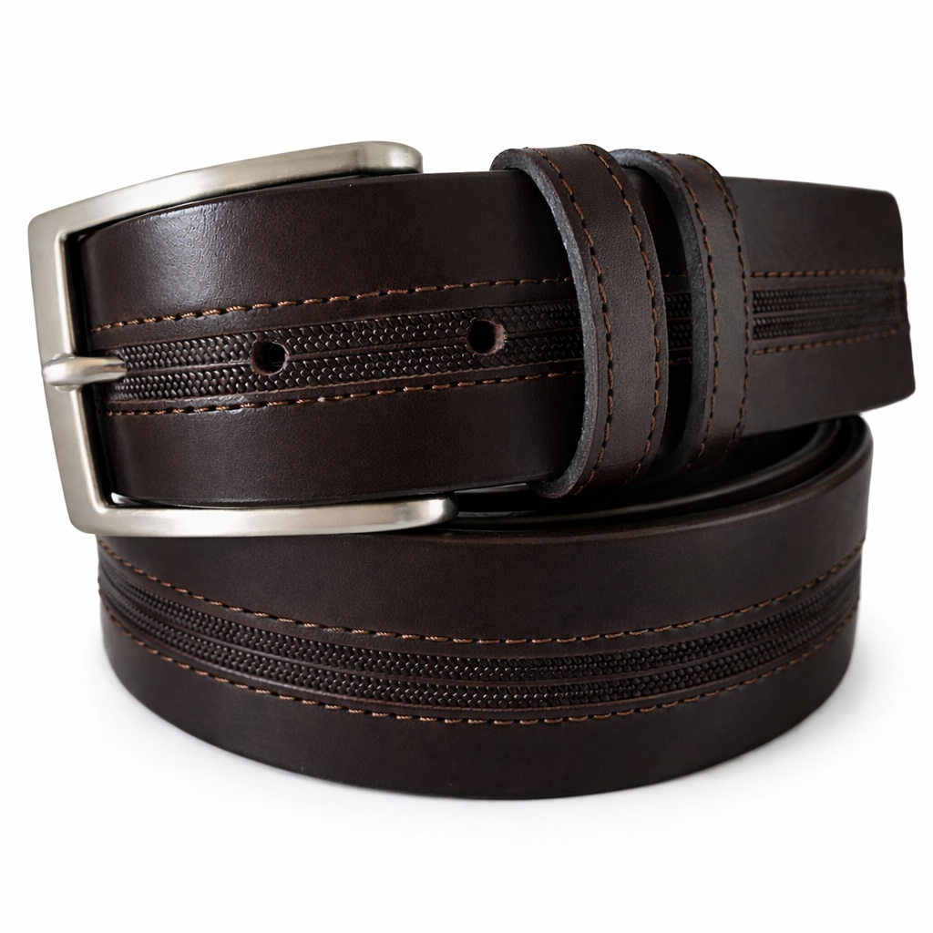 Brown 40mm Italian Leather Belt