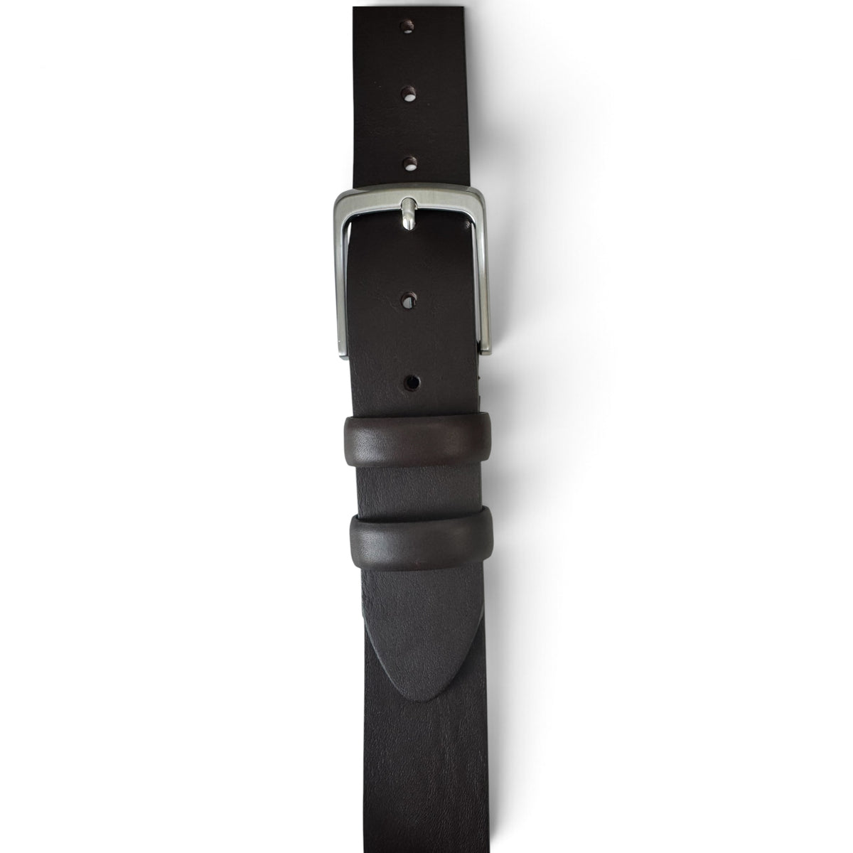 ITALIAN FULL GRAIN SINGLE SKIN HIDE BELT – DARK BROWN – 40MM