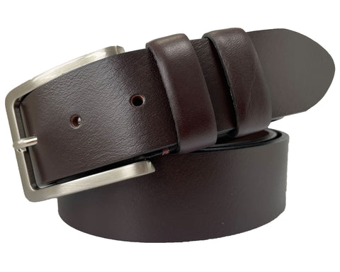 DEEP BROWN 40MM CLASSIC HIDE LEATHER BELT