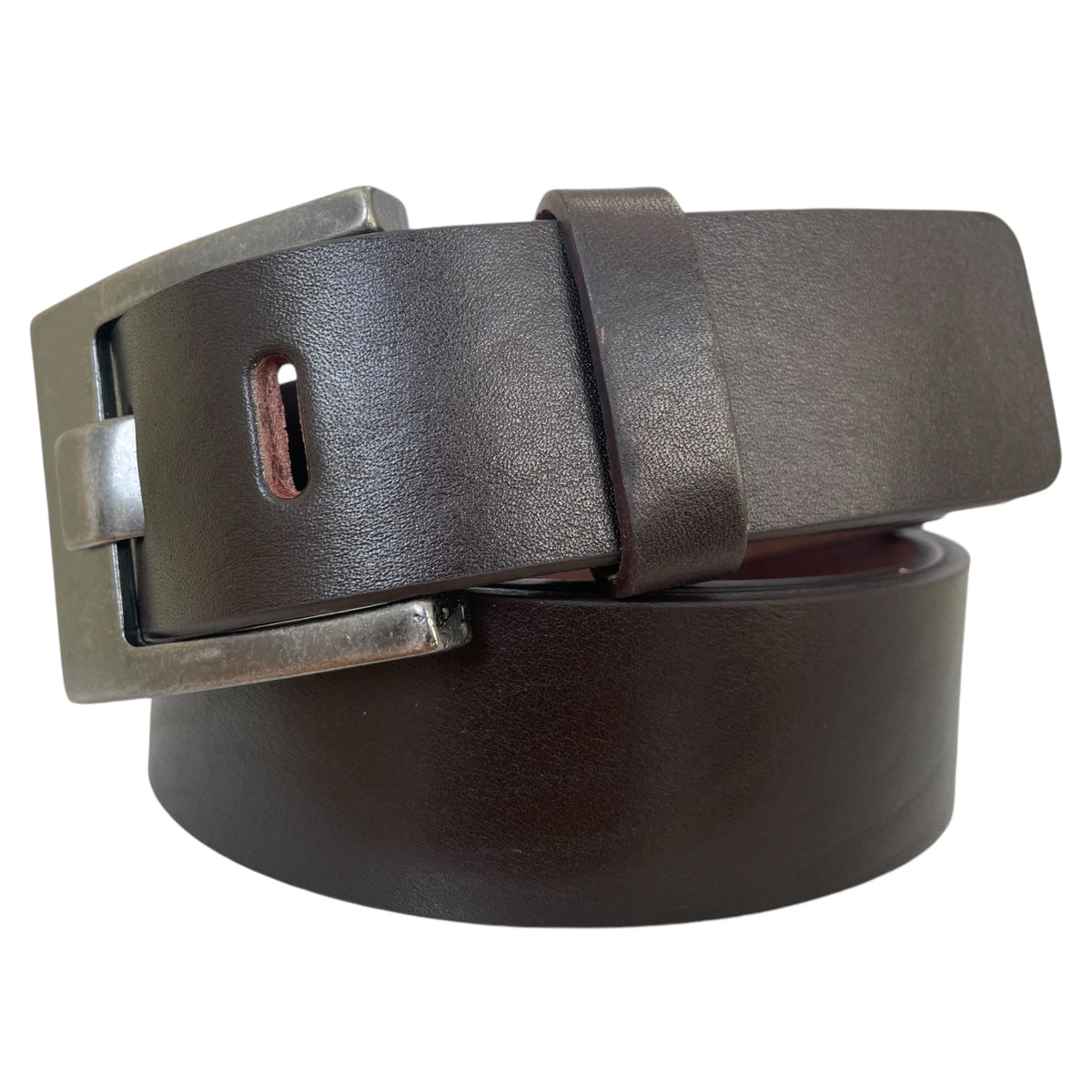 Dark Brown 40mm Italian Leather Belt