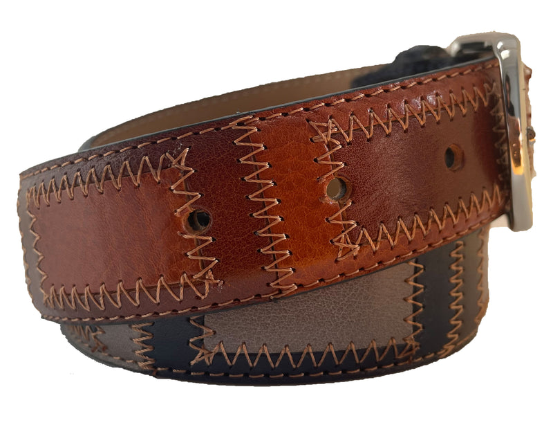 Brown 35mm Italian Calf Leather Belt product image