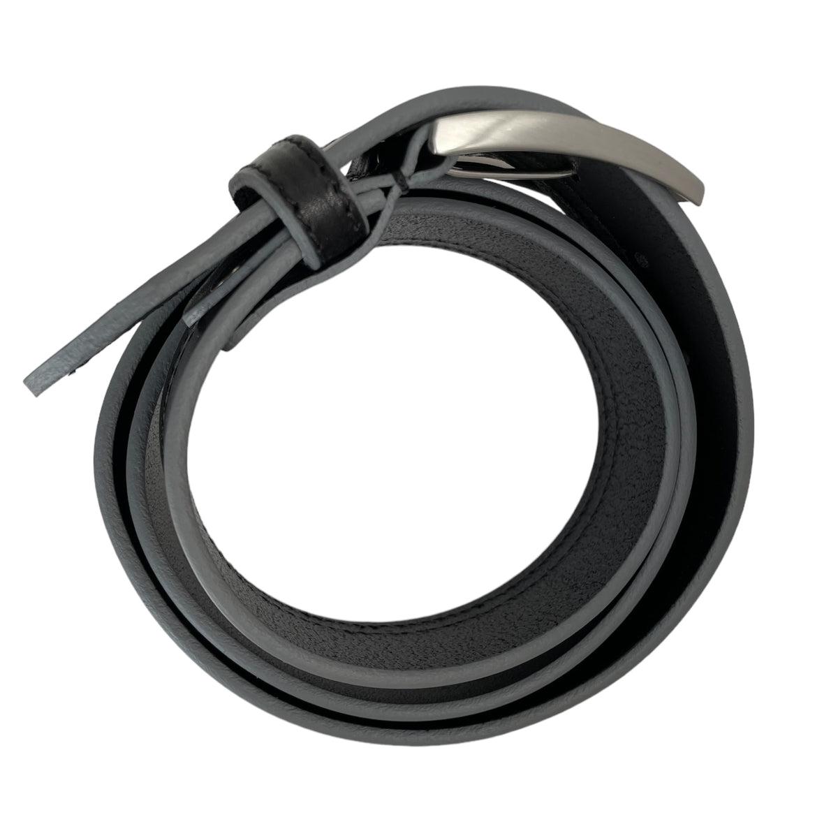 Black Italian Leather Belt product image