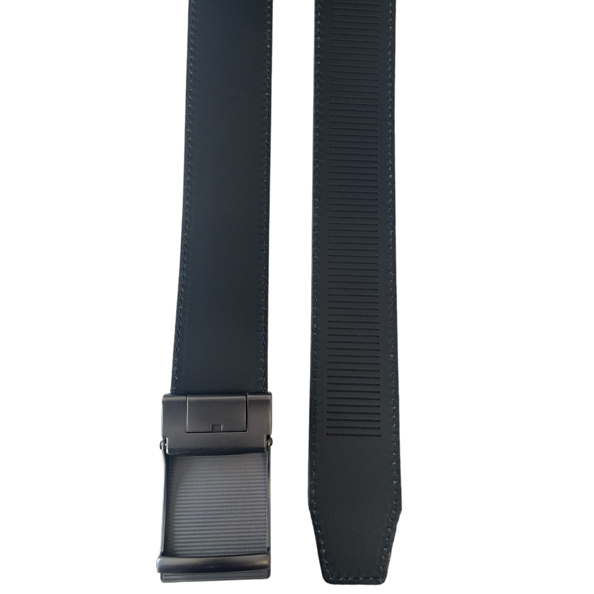 TAN AUTOMATIC RATCHET SUEDE BELT 40MM