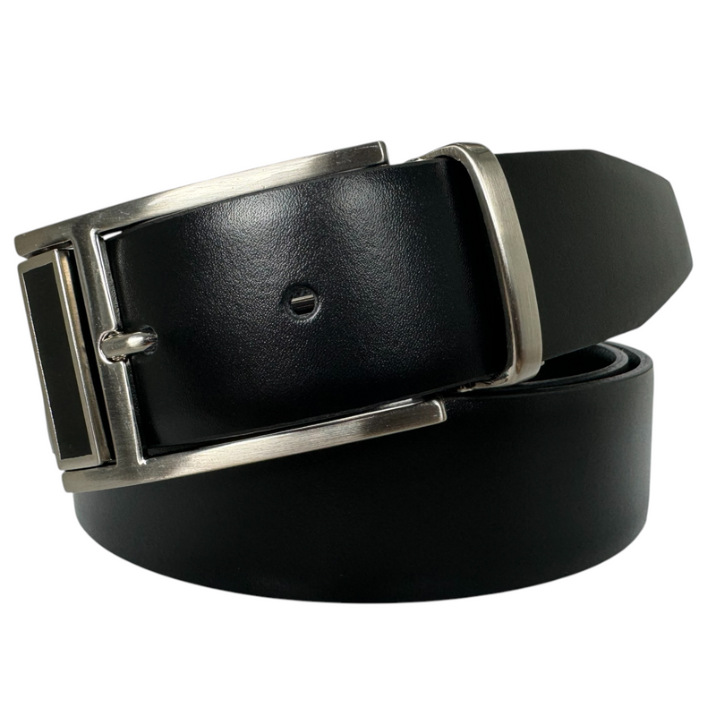 Black Italian Calf Leather Belt Reversible product image