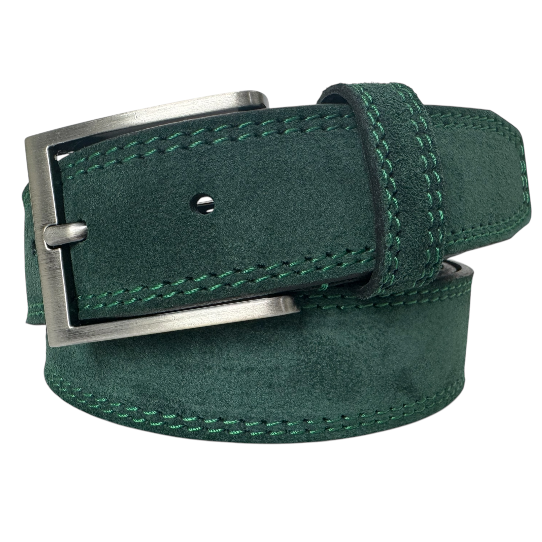 RACING GREEN SUEDE BELT 35MM (Copy)