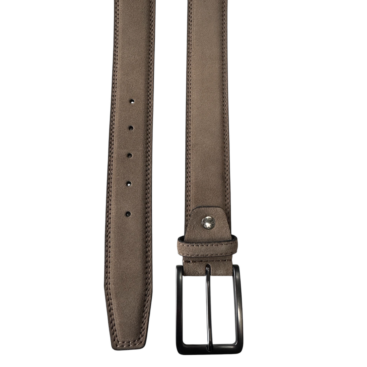 Warm Beige 40mm Italian Suede Belt product image