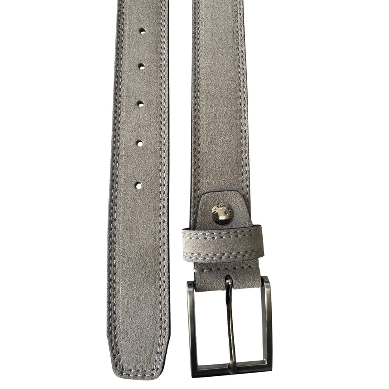 Stone Beige 35mm Italian Suede Belt product image