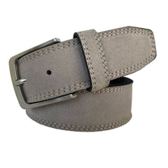 STONE BEIGE SUEDE BELT 40MM
