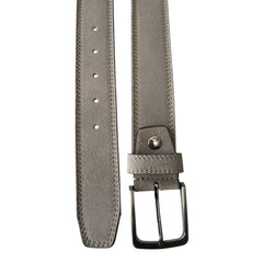 STONE BEIGE SUEDE BELT 40MM