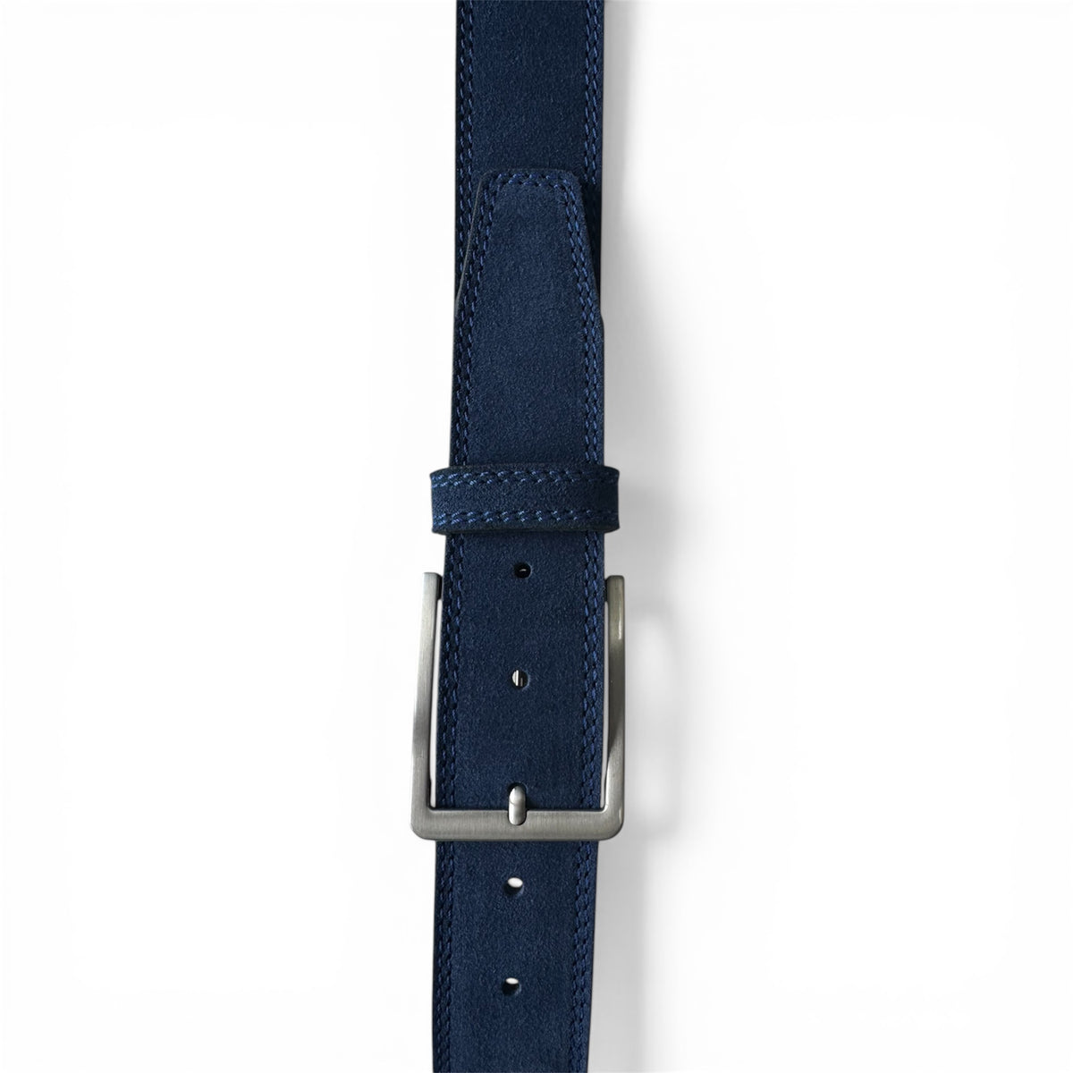 Blue 40mm Italian Suede Belt product image