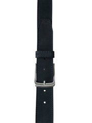 NAVY BLUE SUEDE BELT 40MM
