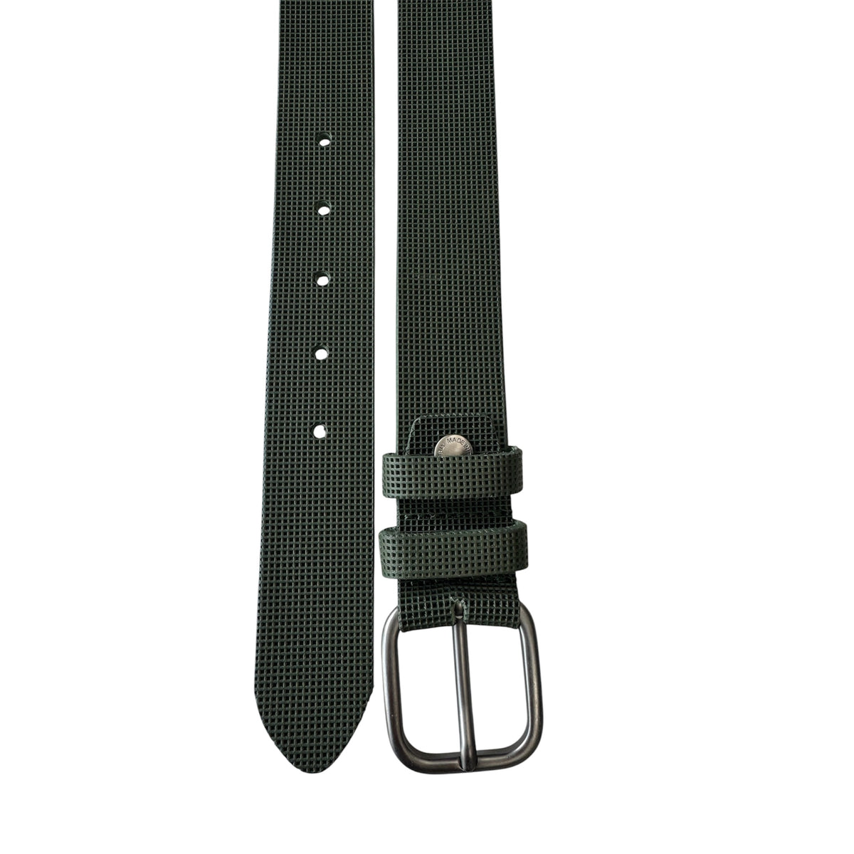 Olive Green 35mm Italian Leather Belt product image