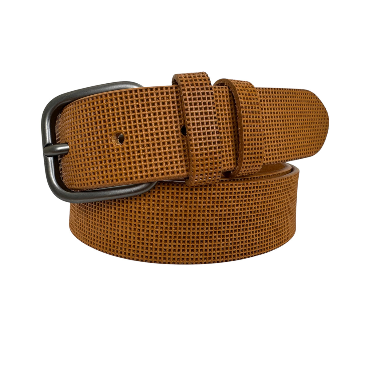 Mustard Yellow 35mm Italian Leather Belt