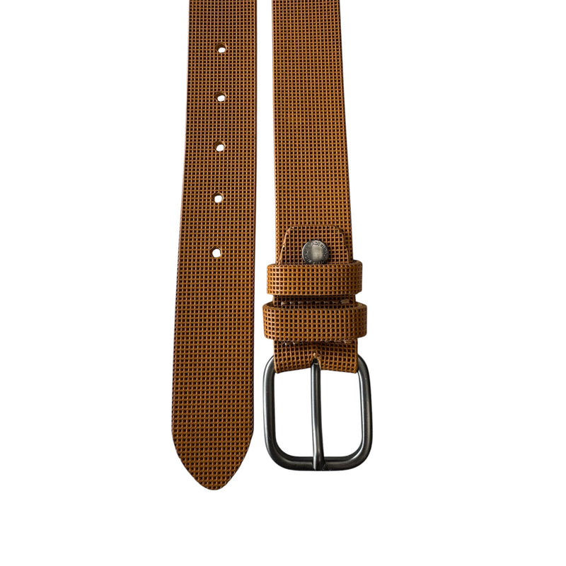 Mustard Yellow 35mm Italian Leather Belt product image