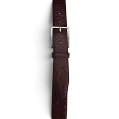 BURGUNDY OSTRICH PRINT 35MM