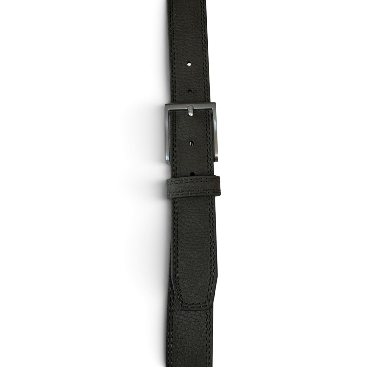Olive Green 35mm Italian Nubuck Leather Belt product image