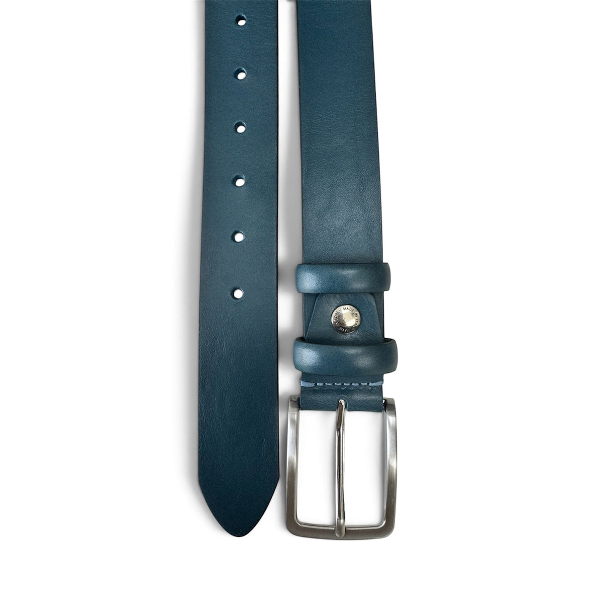 MARE BLUE ITALIAN FULL GRAIN LEATHER BELT – 35MM