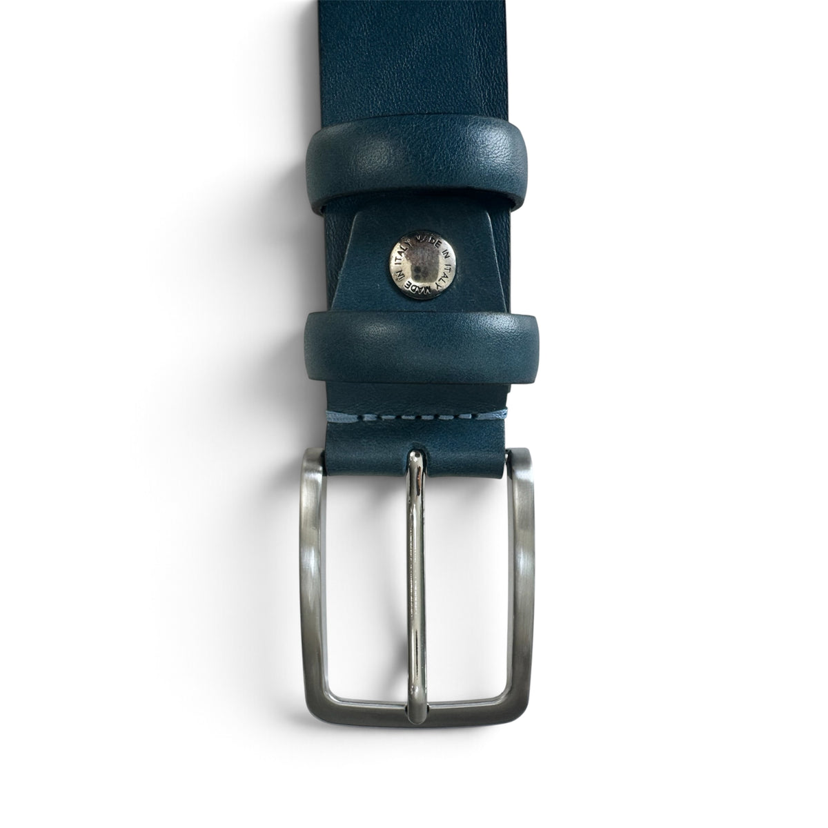 MARE BLUE ITALIAN FULL GRAIN LEATHER BELT – 35MM