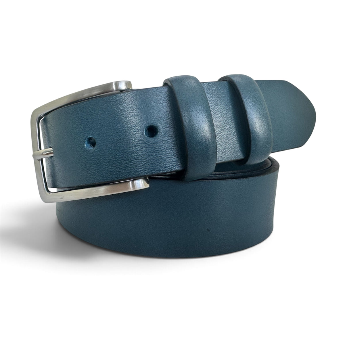 MARE BLUE ITALIAN FULL GRAIN LEATHER BELT – 35MM