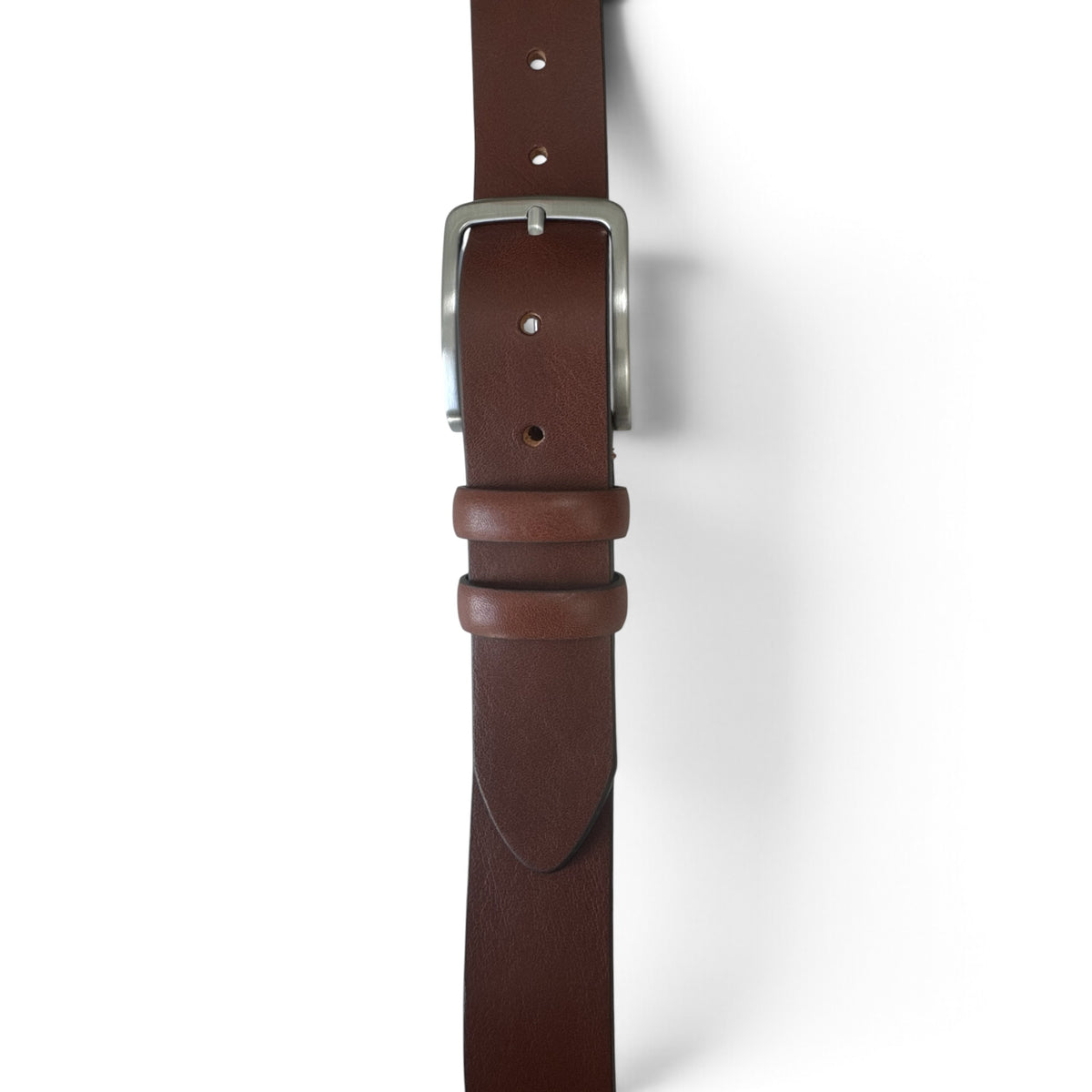 COGNAC TAN ITALIAN FULL GRAIN LEATHER BELT – 35MM