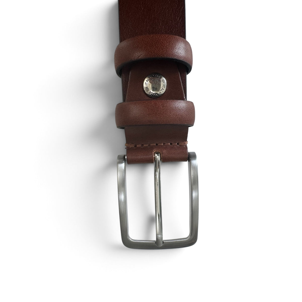 COGNAC TAN ITALIAN FULL GRAIN LEATHER BELT – 35MM