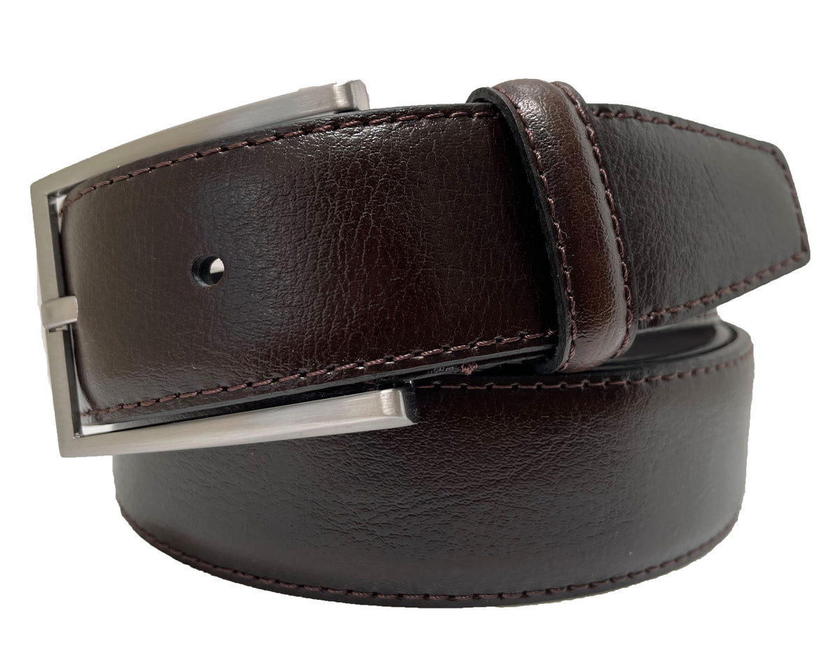 Brown 35mm Italian Calf Leather Belt