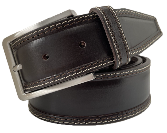 Brown Italian Leather Belt