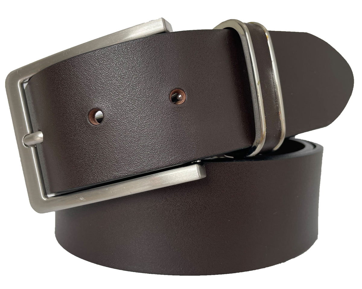 Brown 40mm Italian Leather Belt