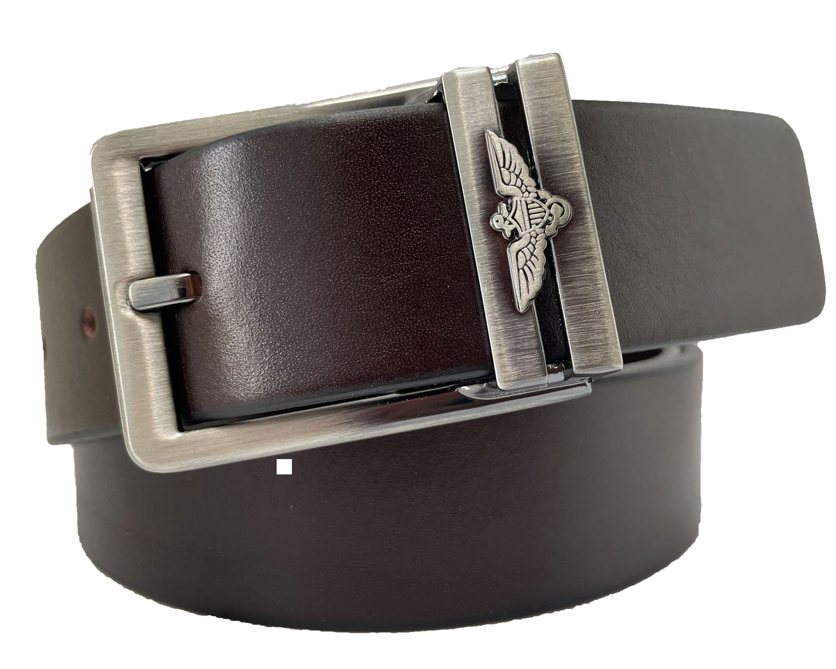 Brown 35mm Italian Leather Belt