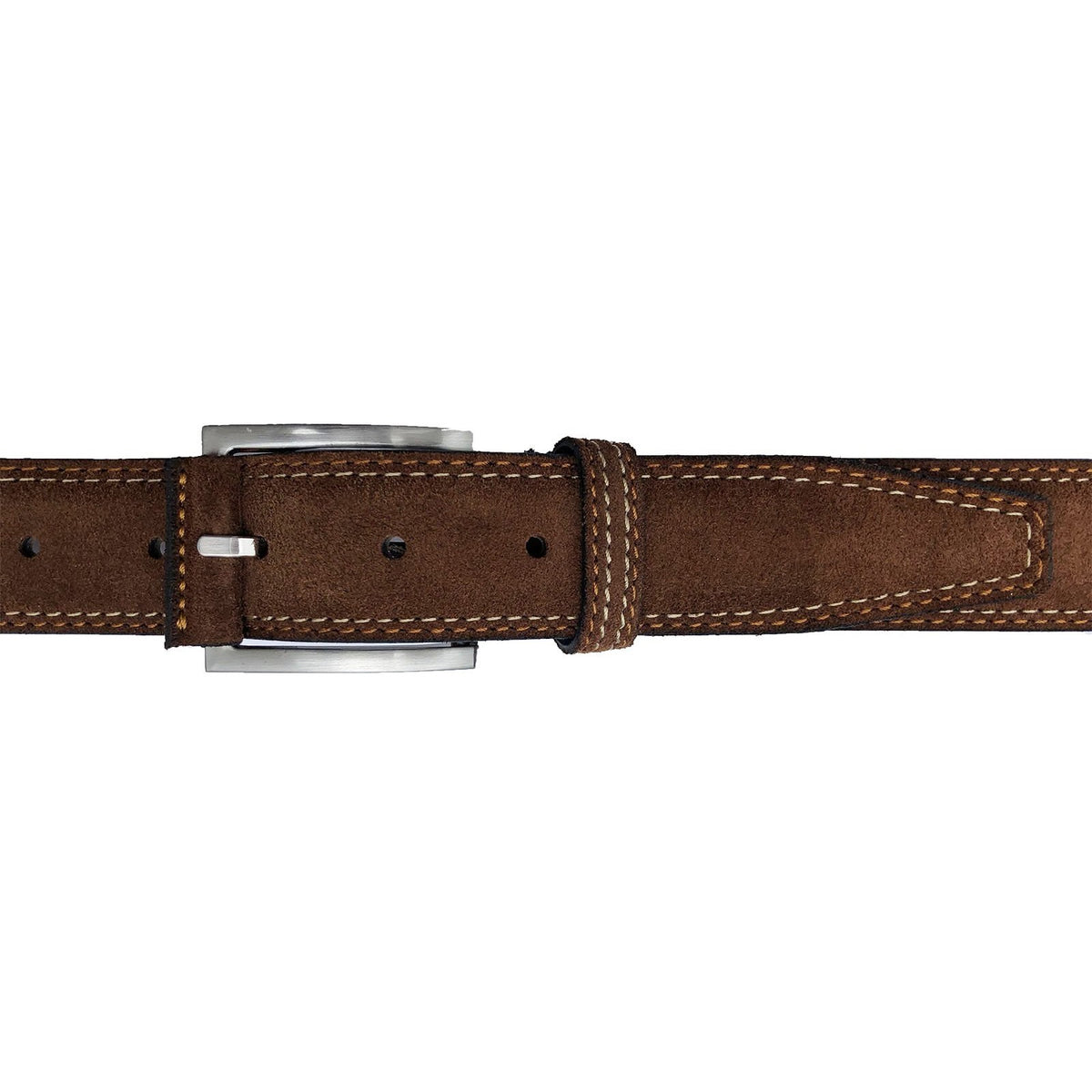 Cognac Tan 35mm Italian Suede Belt product image