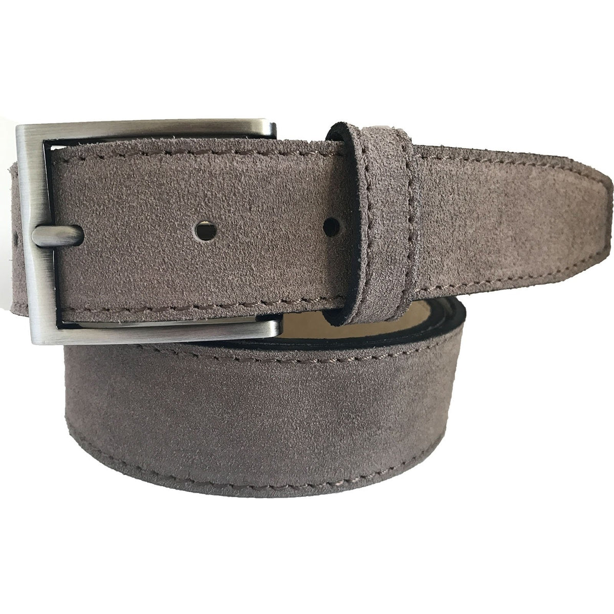 Stone Beige 35mm Italian Suede Belt