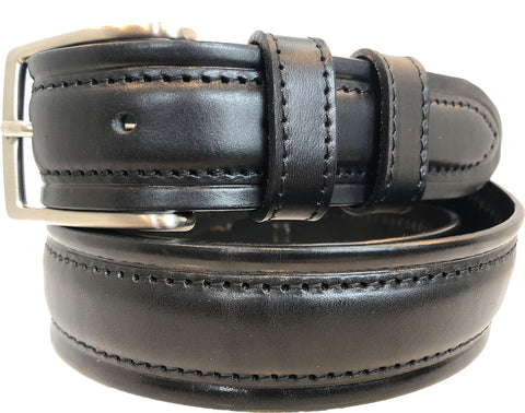 CLASSIC BLACK 35MM LEATHER BELT