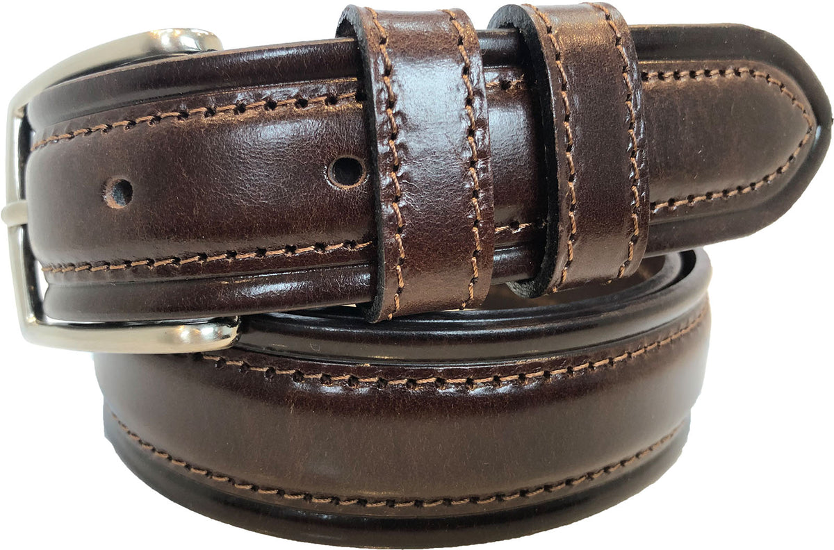 Brown 35mm Italian Leather Belt