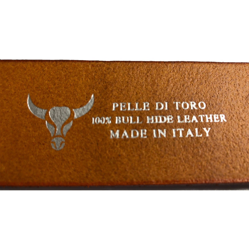Brown 40mm Italian Leather Belt product image