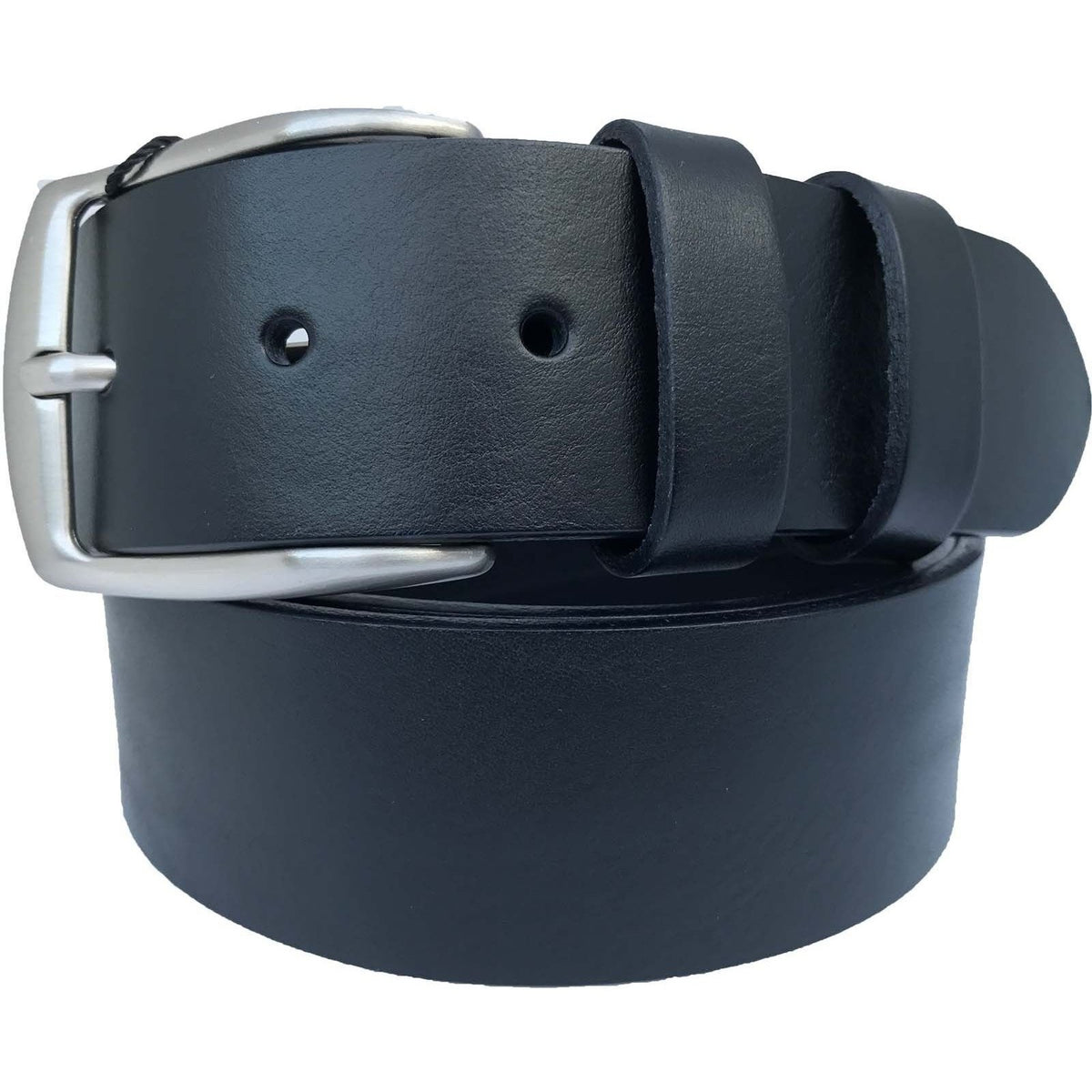 Black 35mm Italian Leather Belt