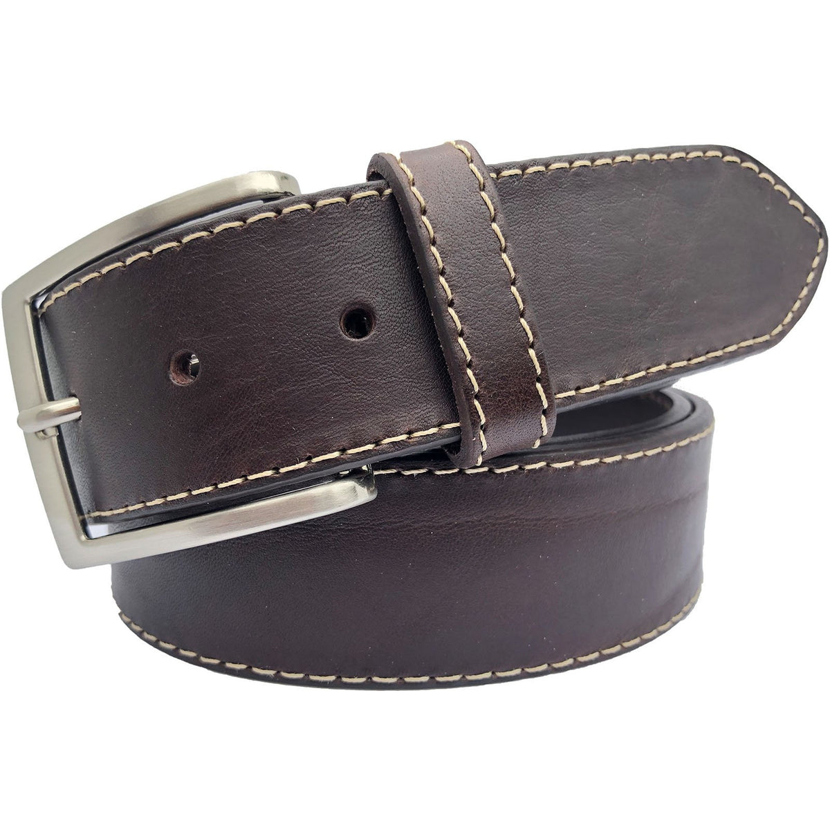 Brown Italian Leather Belt