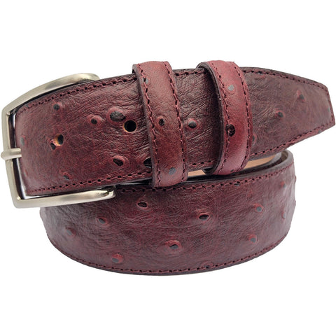 BURGUNDY OSTRICH PRINT 35MM