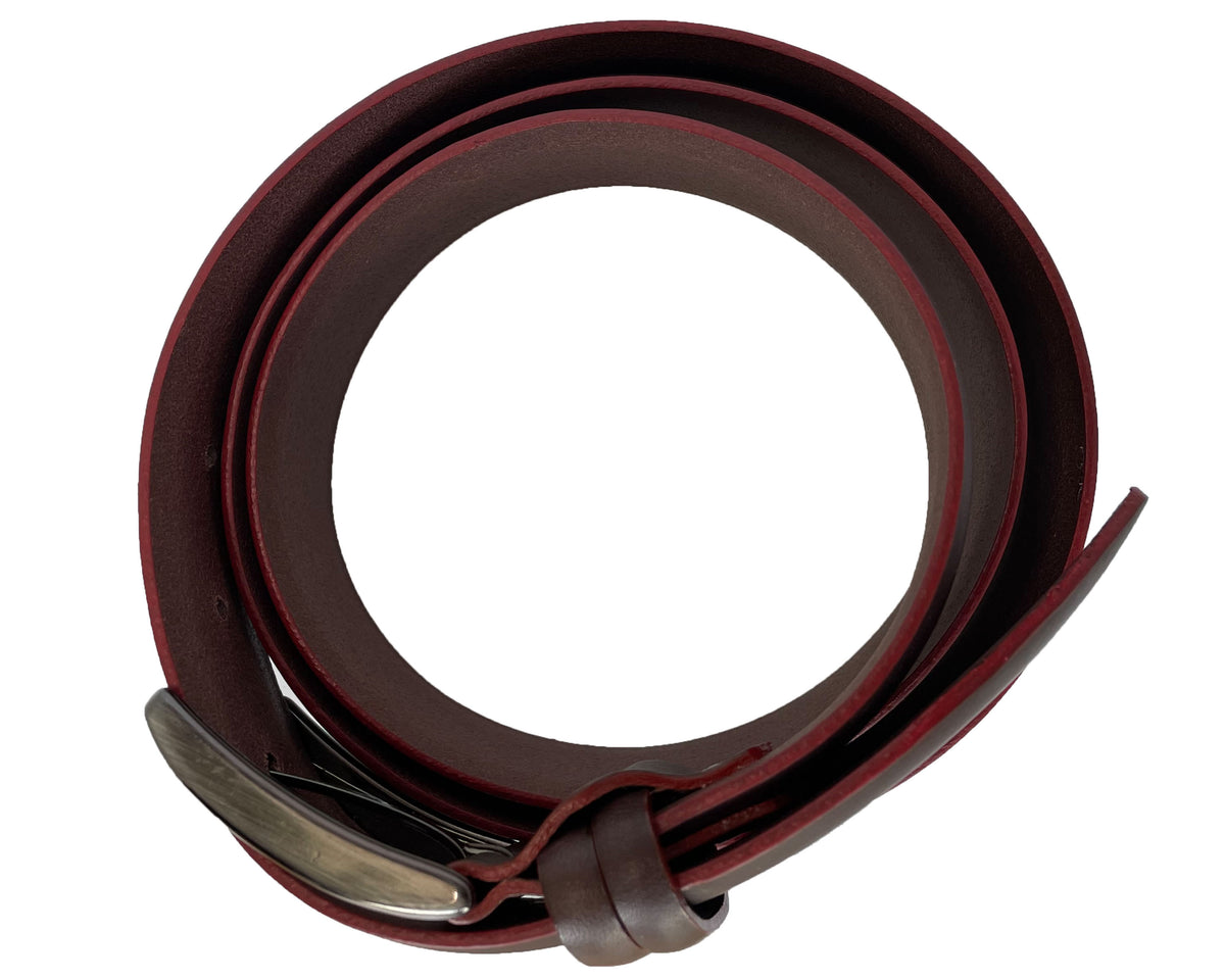 Brown 35mm Italian Leather Belt product image